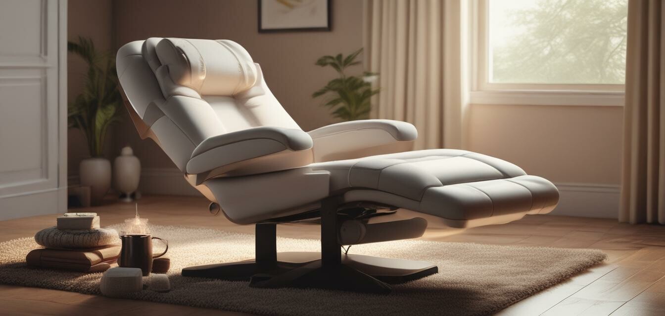 Heated Massage Recliner with Footrest